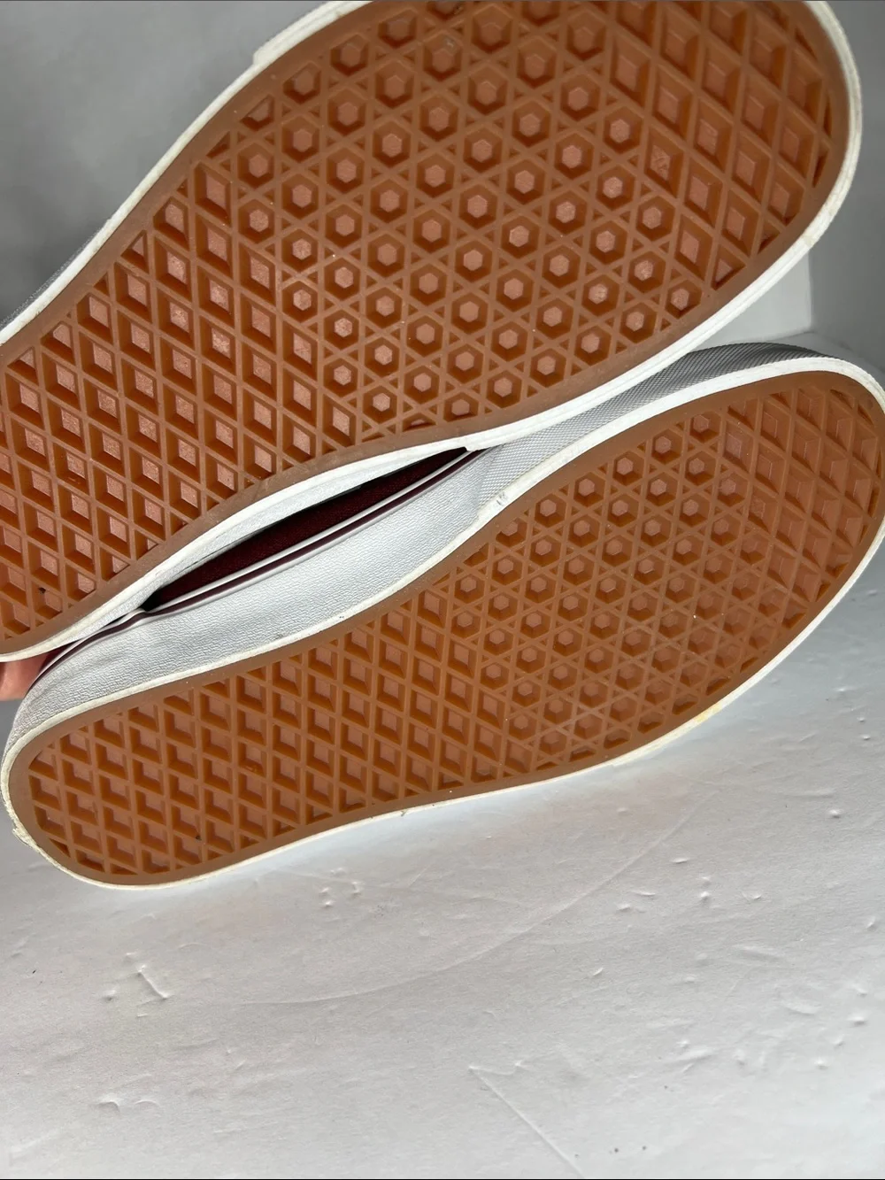 Vans Womens Maroon Sneakers 7